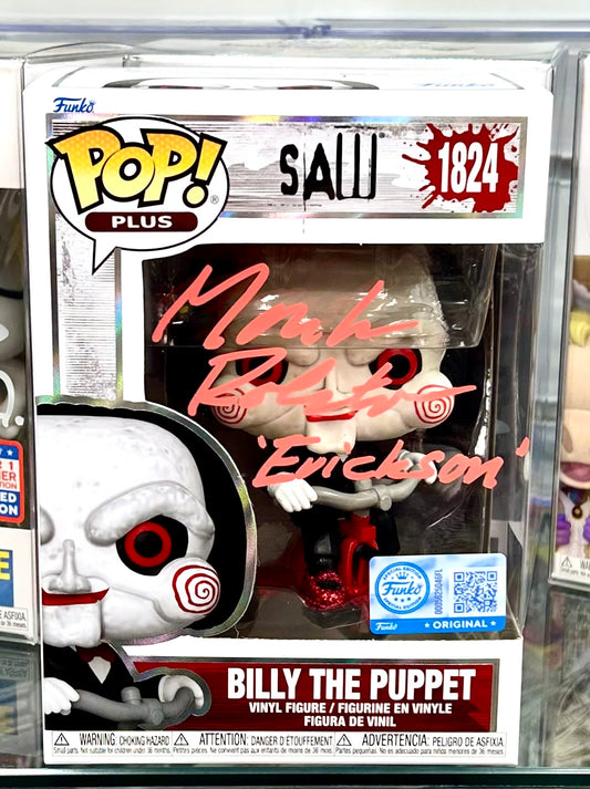 Saw Billy The Puppet Mark Rolston Hand Signed 1824 Special Edition Funko POP!