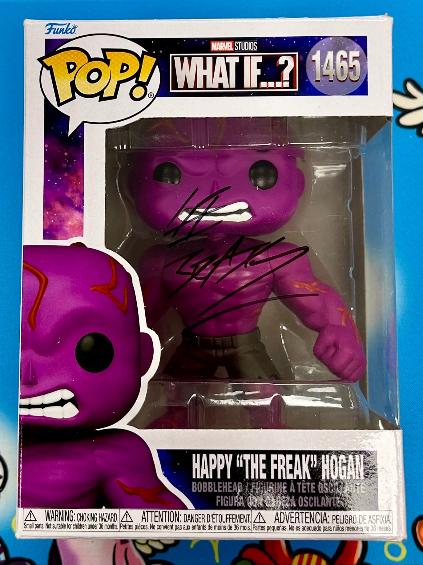 What If…? Happy ‘The Freak’ Hogan 1465 Marvel Studios Lee Bradley Hand Signed Funko POP!