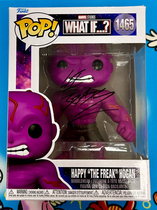 What If…? Happy ‘The Freak’ Hogan 1465 Marvel Studios Lee Bradley Hand Signed Funko POP!