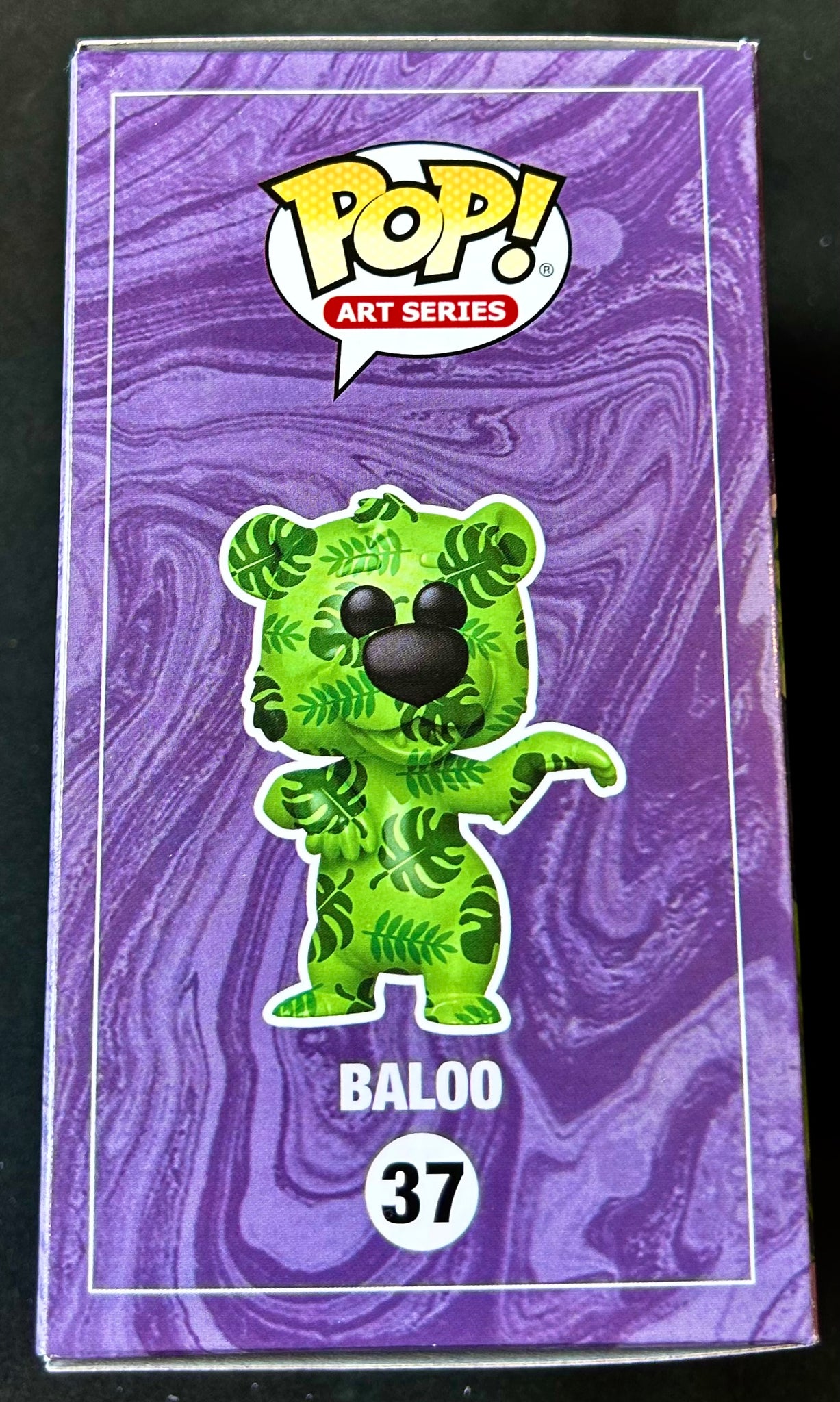 Disney The Jungle Book Baloo Amazon Exclusive 37 Funko POP! with Hand Painted Sketch and Eclectic Double Layer Authenticity