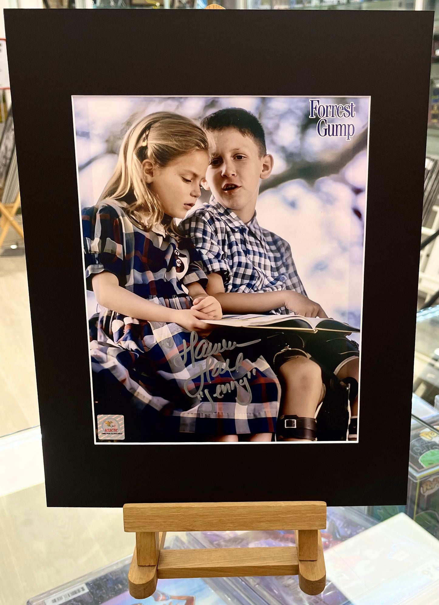 Forrest Gump Hanna Hall Hand Signed Framed Photo