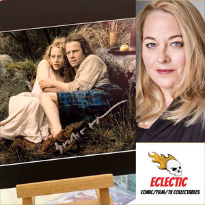 Highlander Beatie Edney Hand Signed Photograph with Double Layer Authenticity