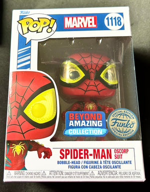 Marvel Spider-Man Oscorp Suit Special Edition 1118 Funko POP!