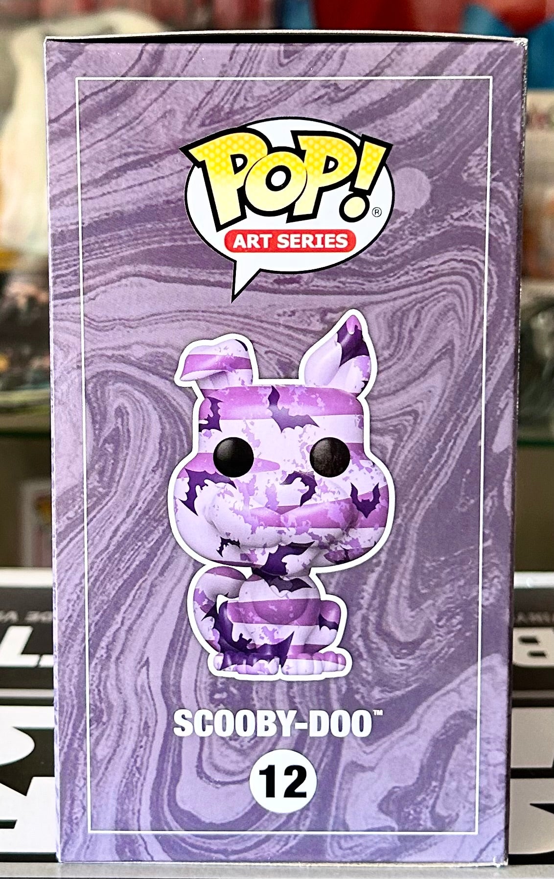 Scooby Doo Art Series Marc Silk Hand Signed Limited Edition 12 Funko POP! with Eclectic Authenticity