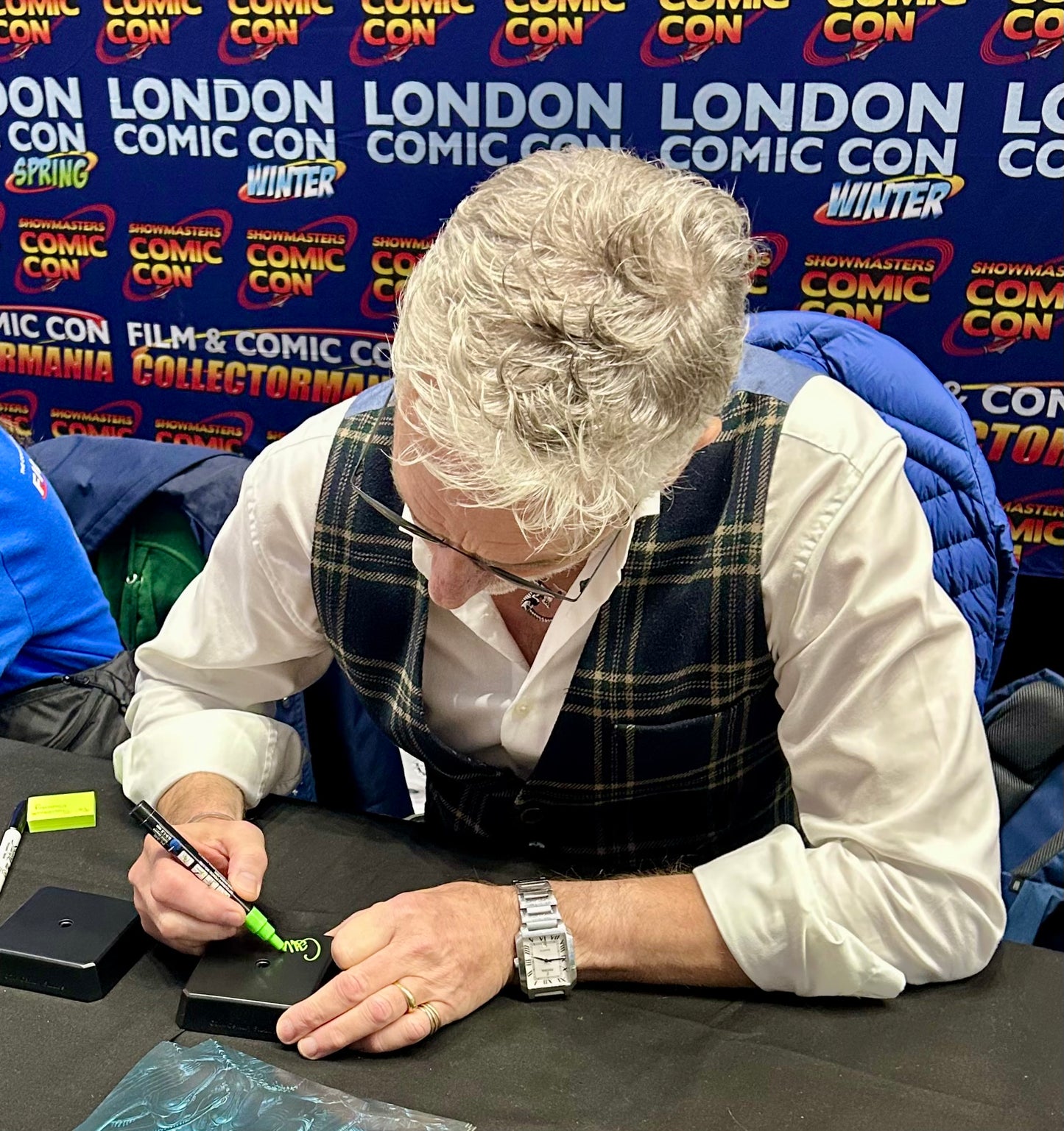 Alien Xenomorph Head Carl Toop Aliens Hand Signed Eaglemoss Collections Figure