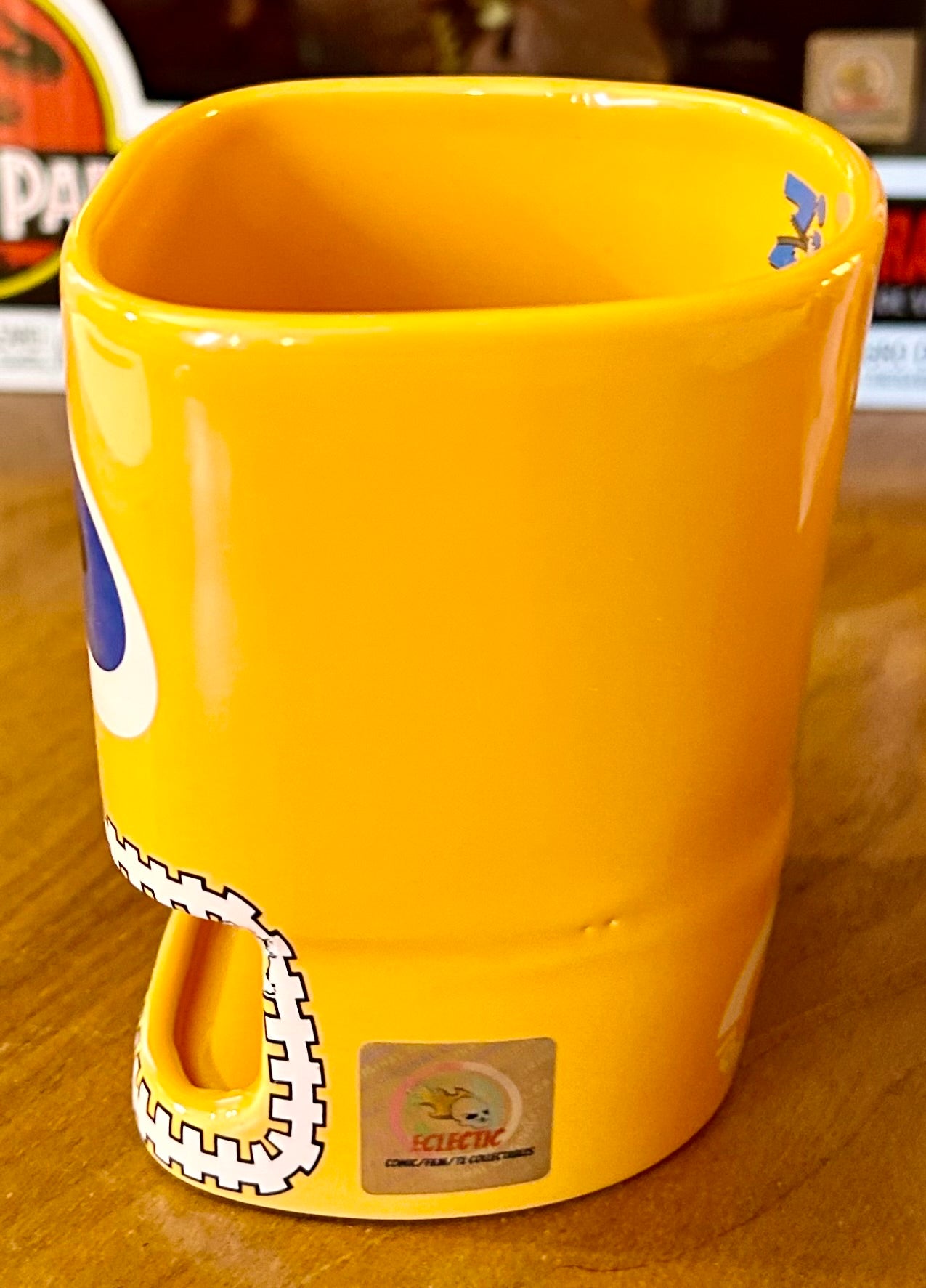 Rainbow TV Series Ronnie Le Drew Hand Signed Zippy Mug with Biscuit Holder