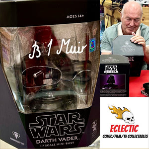 Star Wars Rebels Brian Muir Hand Signed Limited Edition Gentle Giant Mini-Bust with Triple Layer Authenticity