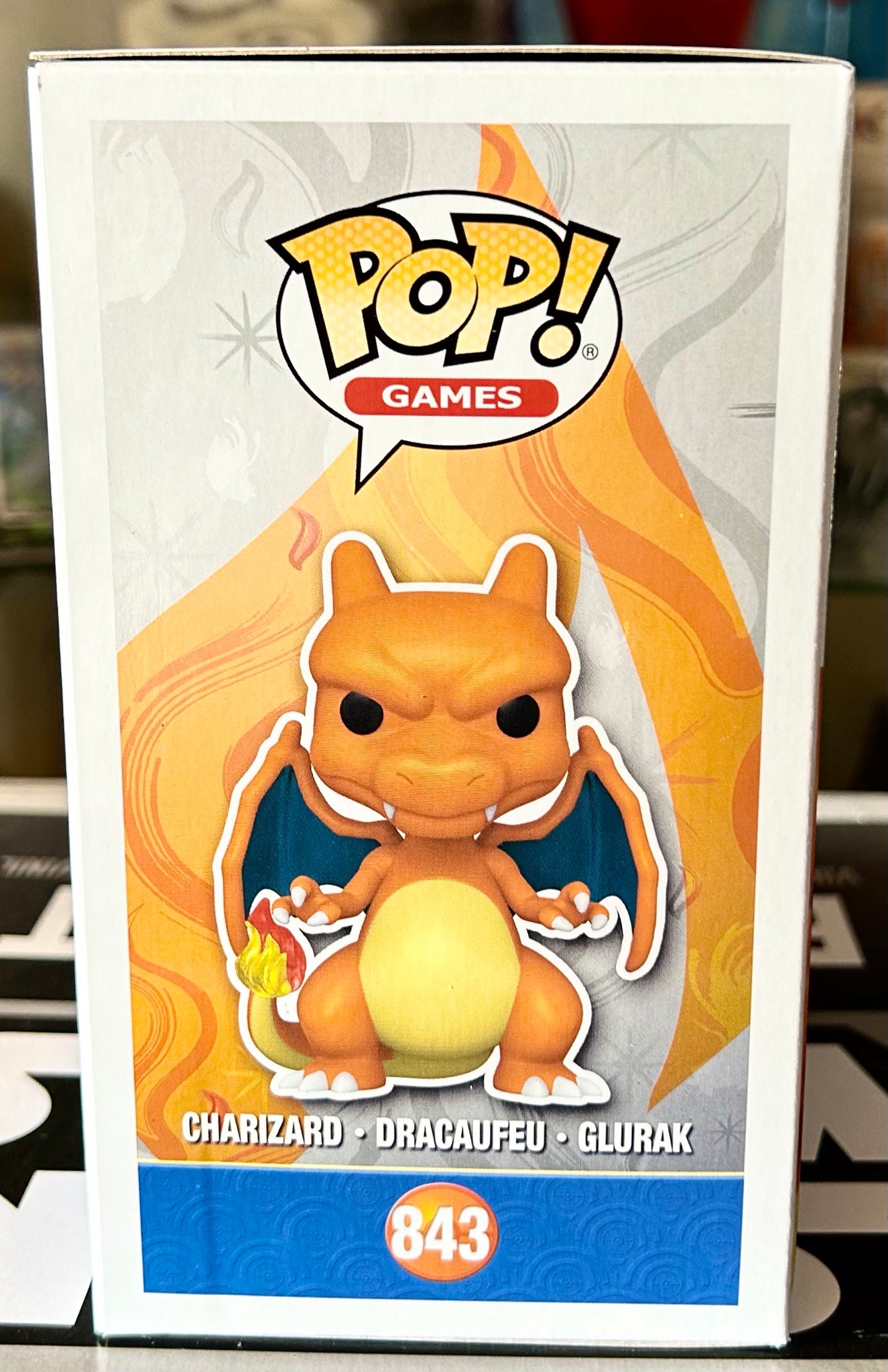 Pokemon Charizard Veronica Taylor Hand Signed 843 Funko POP! with Eclectic Authenticity