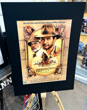 Indiana Jones and The Last Crusade Vernon Dobtcheff Hand Signed Autographed Poster with Triple Layer Authenticity