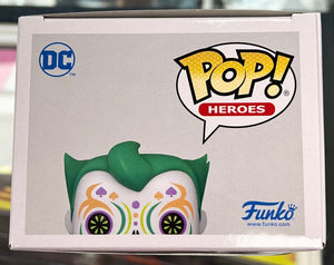 DC Super Heroes The Joker GITD Special Edition John Higgins Hand Signed 414 Funko POP! with Eclectic Authenticity