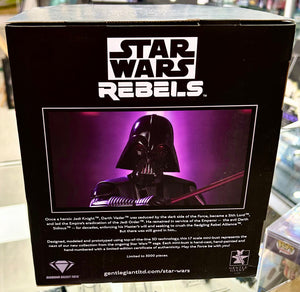 Star Wars Rebels Brian Muir Hand Signed Limited Edition Gentle Giant Mini-Bust with Triple Layer Authenticity