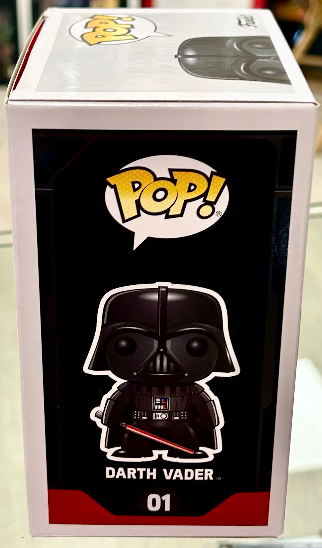 Star Wars Brian Muir Hand Signed Darth Vader 01 Funko POP! with Triple Layer Authenticity