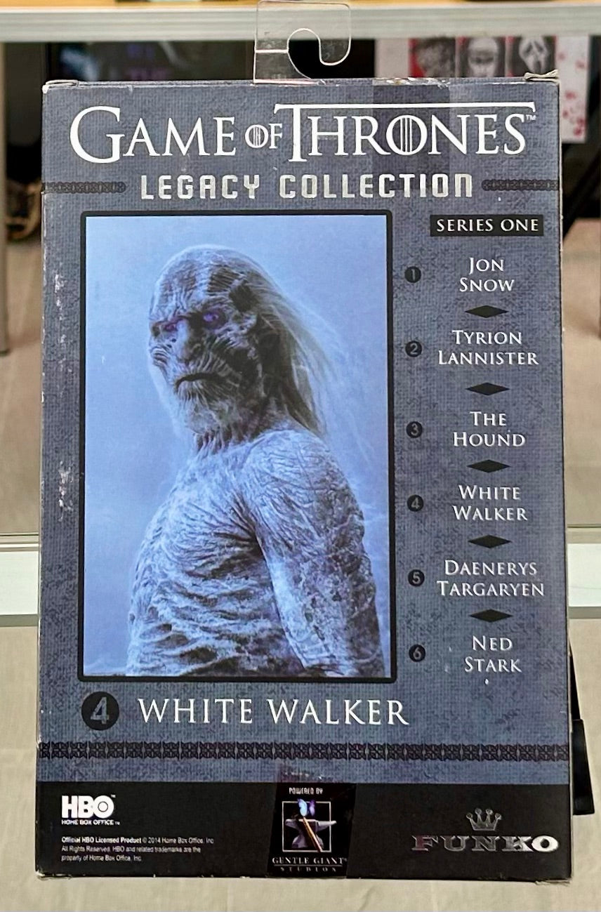 Game of Thrones Legacy Collection White Walker Ross Mullan Hand Signed SDCC Exclusive Funko Figure