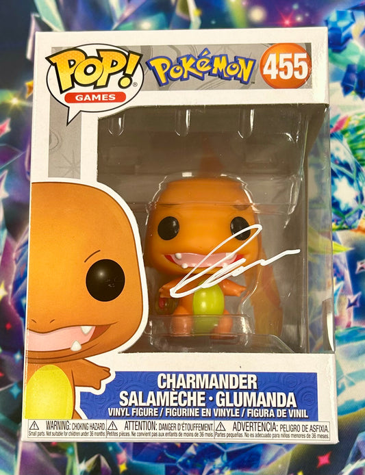 Pokemon Charmander Clem So Hand Signed 455 Funko POP!