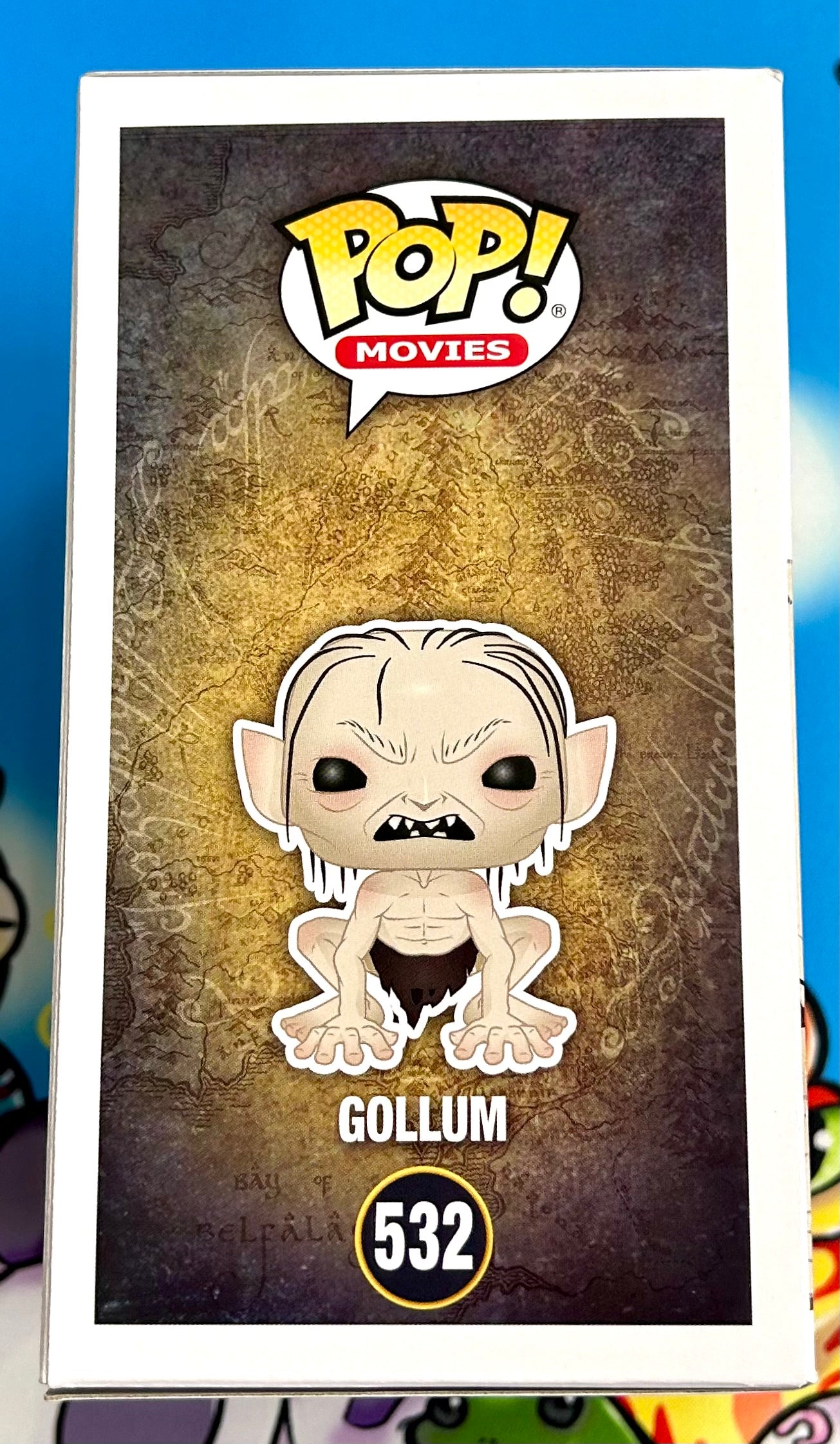 Gollum Lord of the Rings Andy Serkis Hand Signed 532 Funko POP!