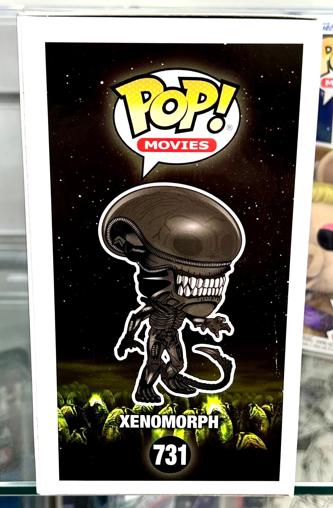 Xenomorph Carl Toop Aliens Hand Signed 731 40th Anniversary Special Edition Funko POP!