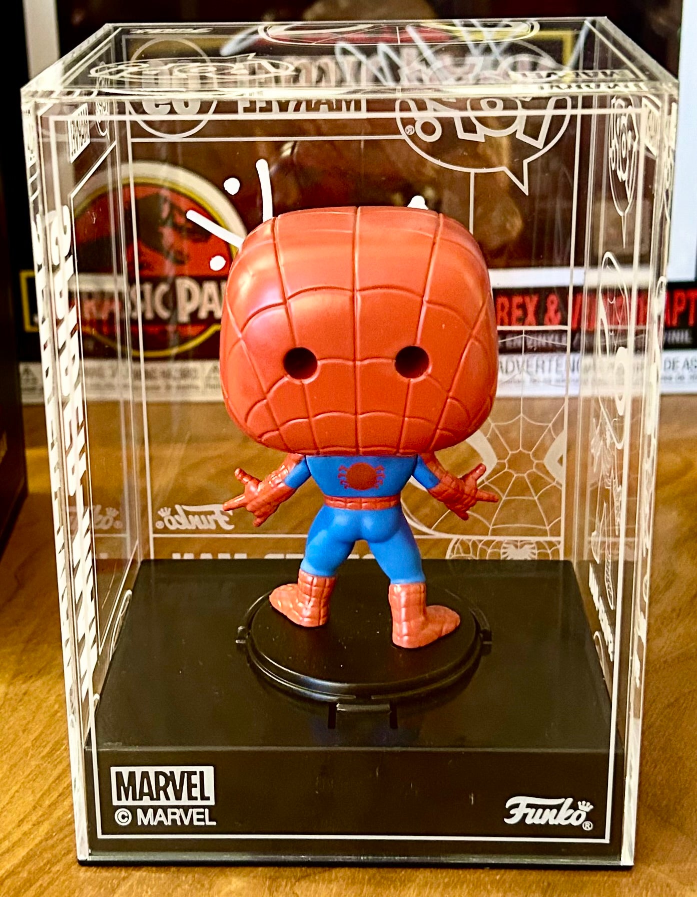 Marvel Spider-Man Cam Smith Hand Signed 09 Die-Cast Funko Exclusive POP! with Double Layer Authenticity