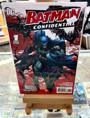 Batman Confidential Andy Diggle Autographed DC Comics with COA
