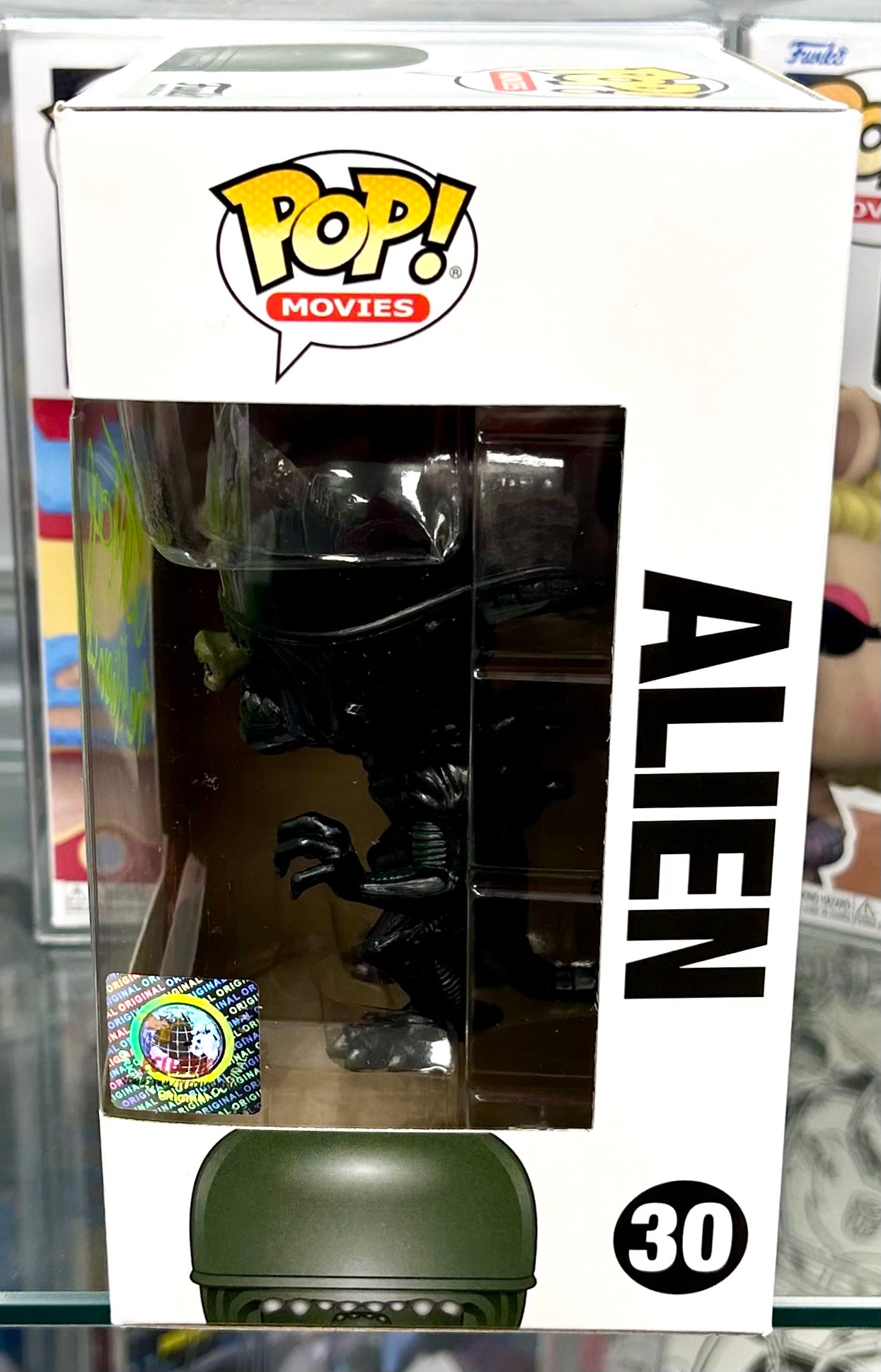 Alien Carl Toop Aliens Hand Signed 30 Funko POP!