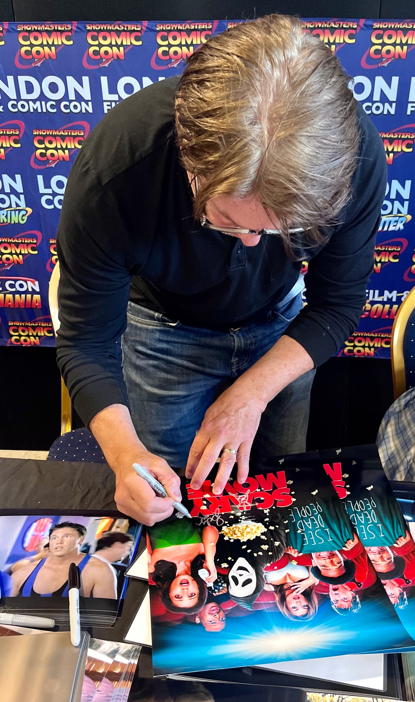 Scary Movie Lochlyn Munro Hand Signed Framed Poster