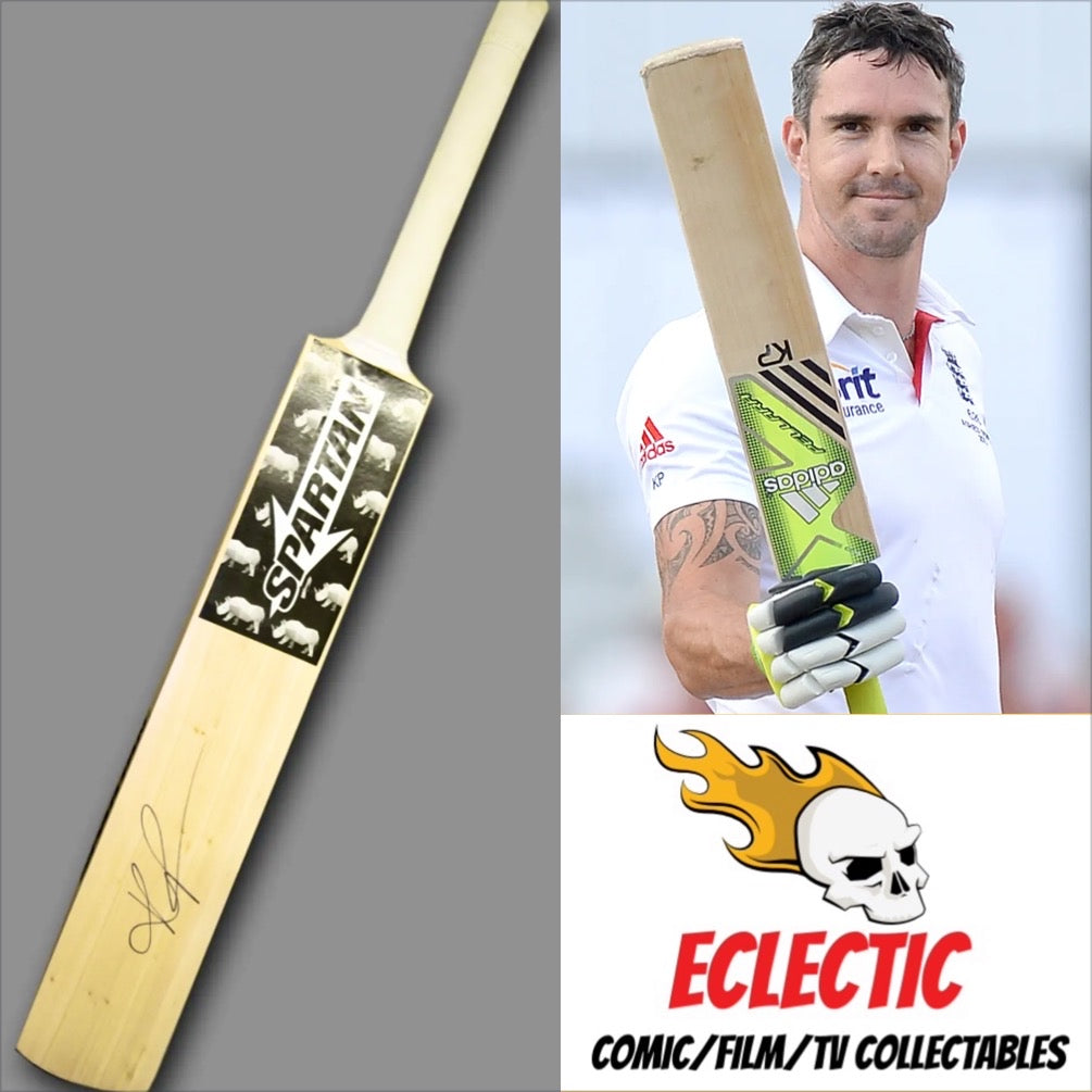 Spartan Kevin Pietersen Autographed Cricket Bat with Certificate of Authenticity