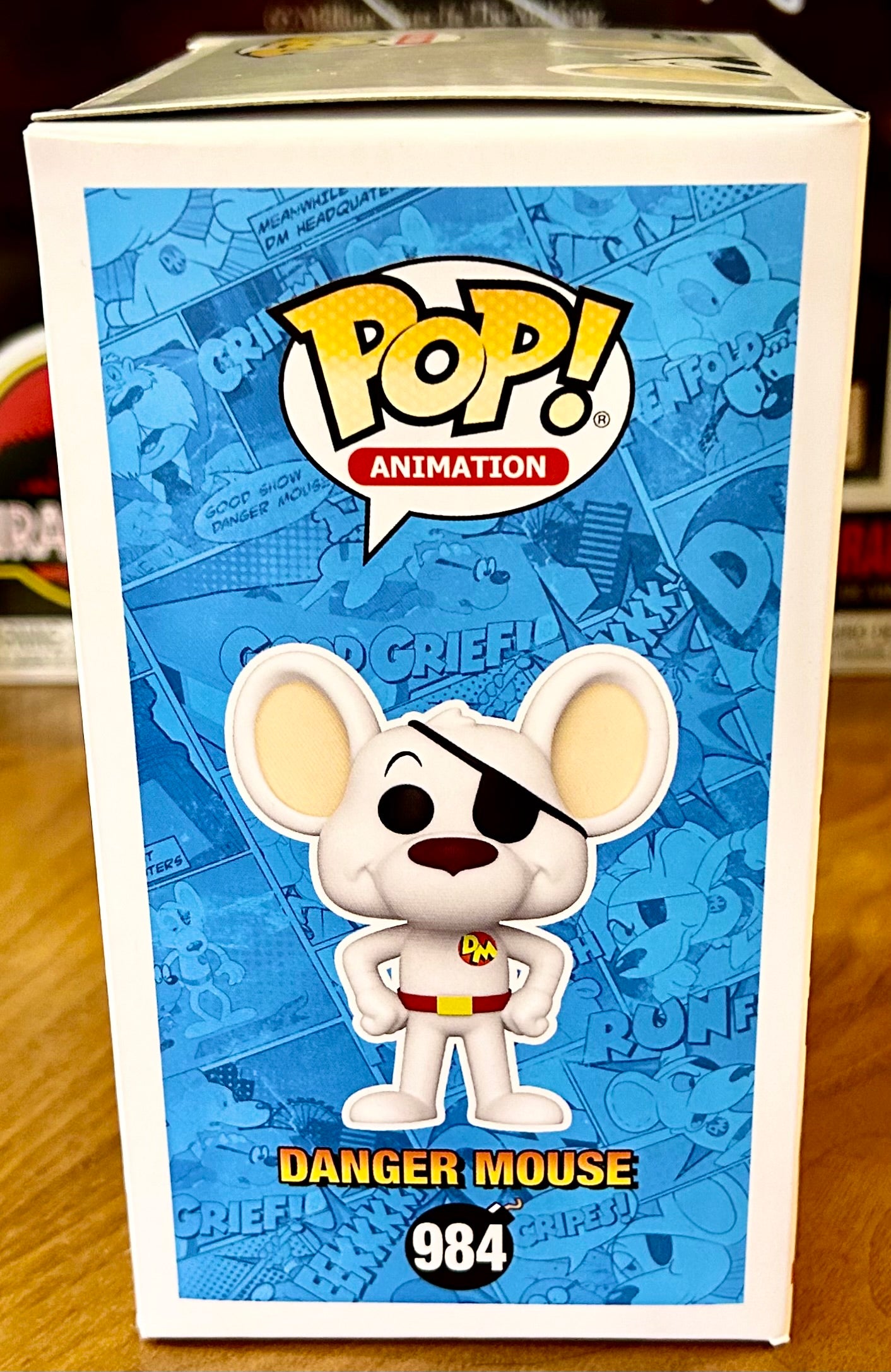 Danger Mouse Limited Edition Aly Fell Hand Signed 984 Funko POP!