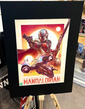 Star Wars The Mandalorian Katy O’Brian Hand Signed Autographed Poster with Triple Layer Authenticity