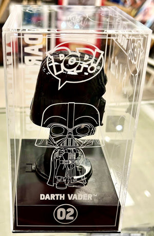 Star Wars Brian Muir Hand Signed Darth Vader Exclusive 02 Die-Cast Funko POP! with Triple Layer Authenticity