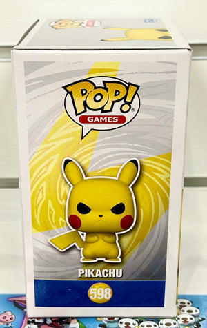 Pokemon Pikachu (Angry) Clem So Autographed Special Edition 598 Funko POP! with Triple Layer Authenticity