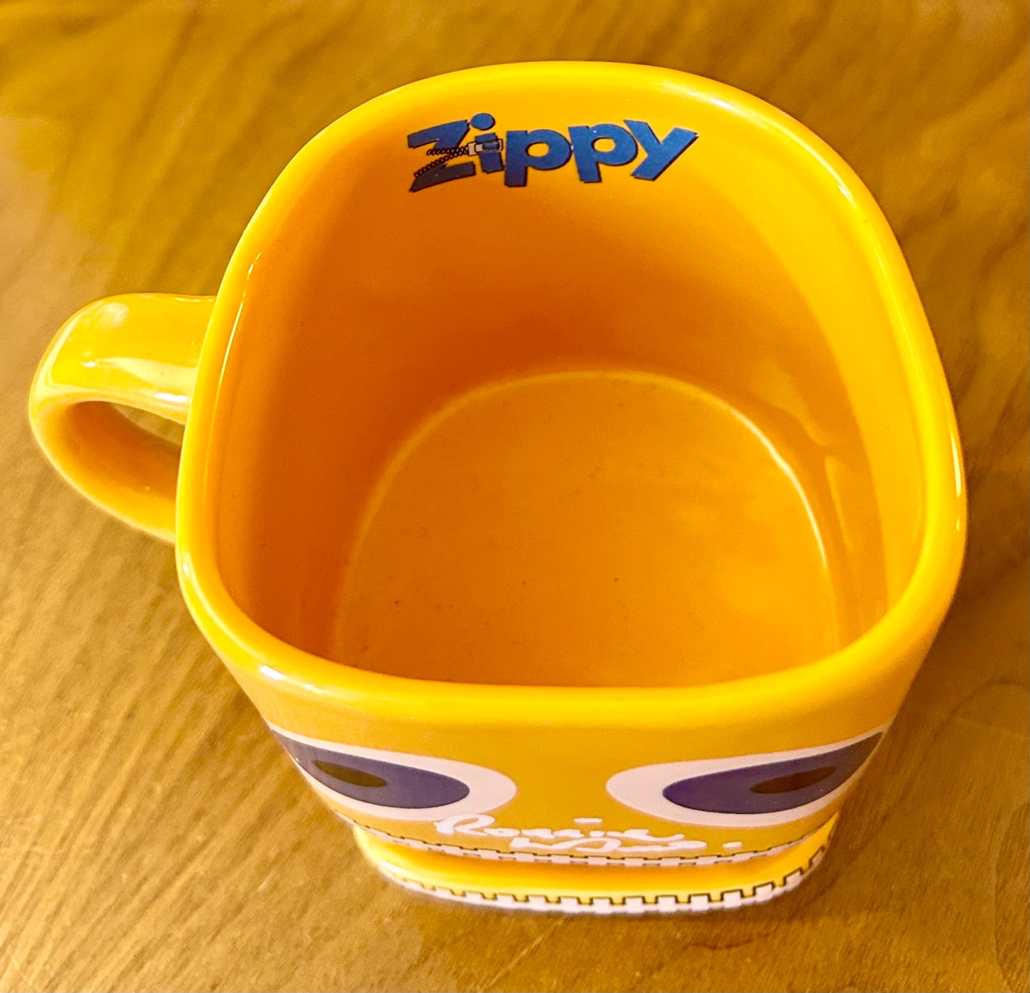 Rainbow TV Series Ronnie Le Drew Hand Signed Zippy Mug with Biscuit Holder