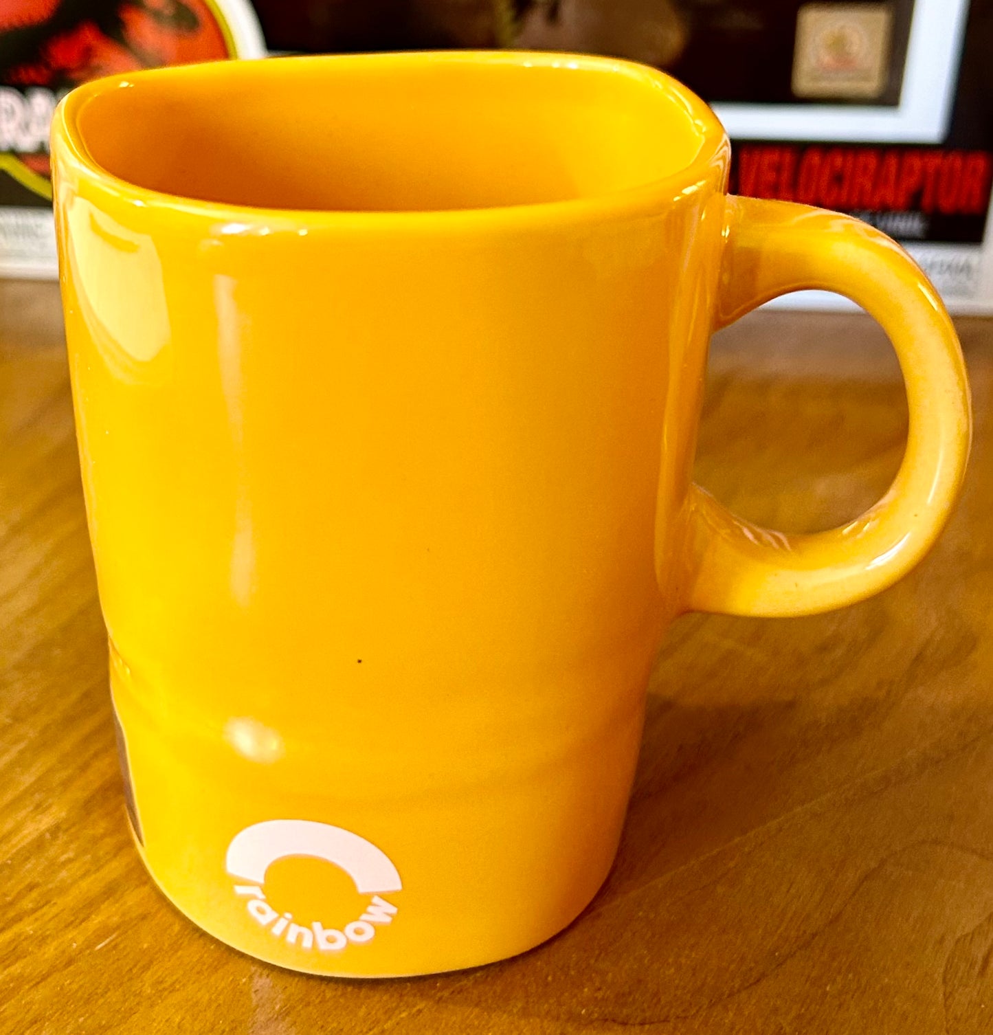 Rainbow TV Series Ronnie Le Drew Hand Signed Zippy Mug with Biscuit Holder