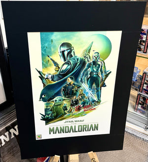 Star Wars The Mandalorian Katy O’Brian Hand Signed Autographed Poster with Triple Layer Authenticity