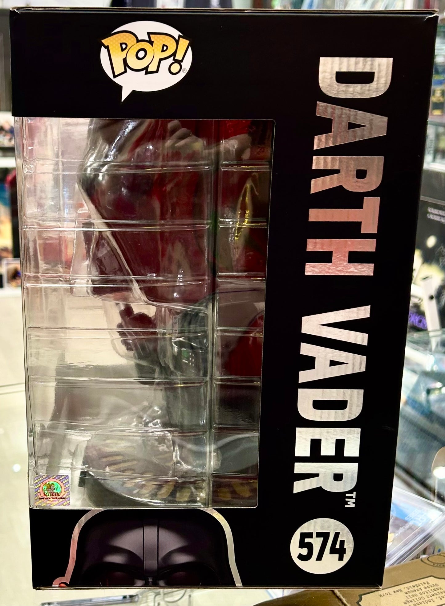 Star Wars Brian Muir Hand Signed Darth Vader Jumbo 574 Funko POP!