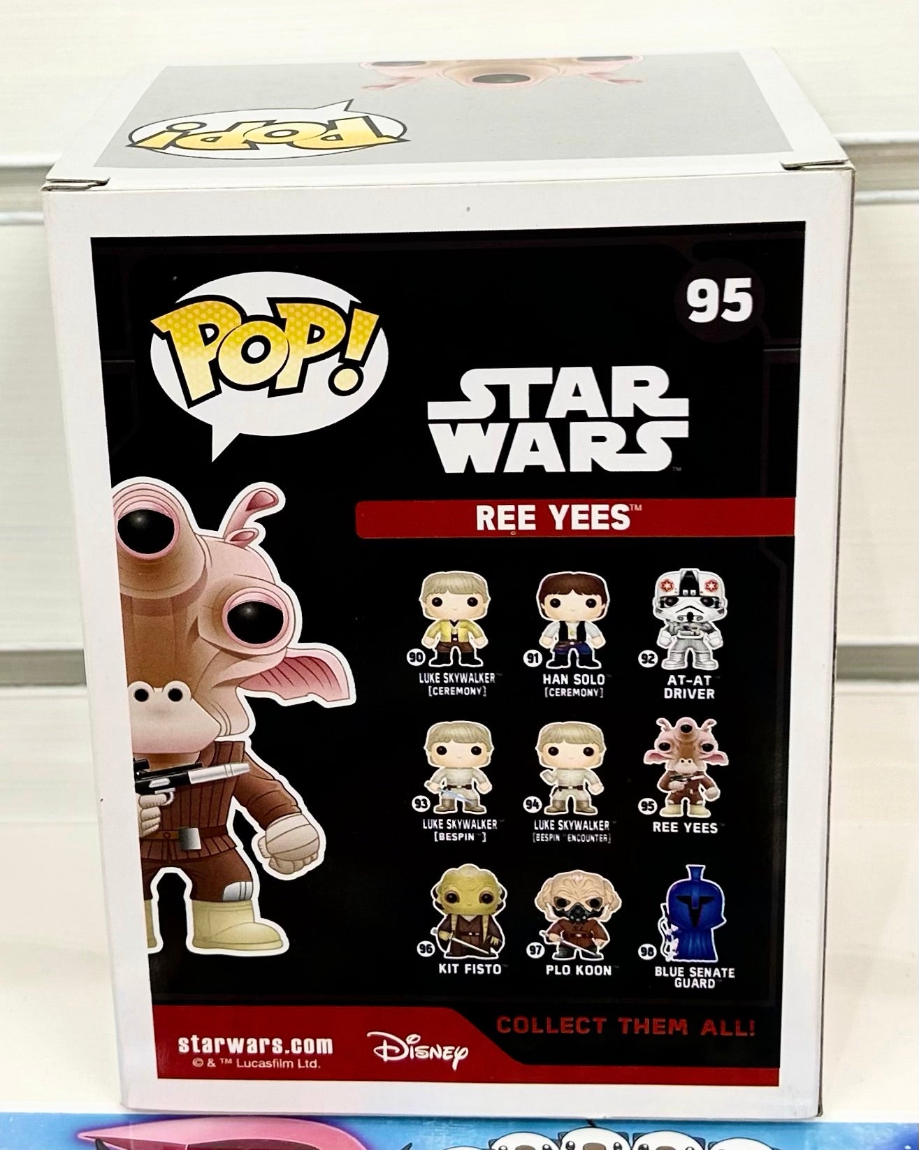 Star Wars Ree Yees Mike Quinn Hand Signed Exclusive 95 Funko POP!