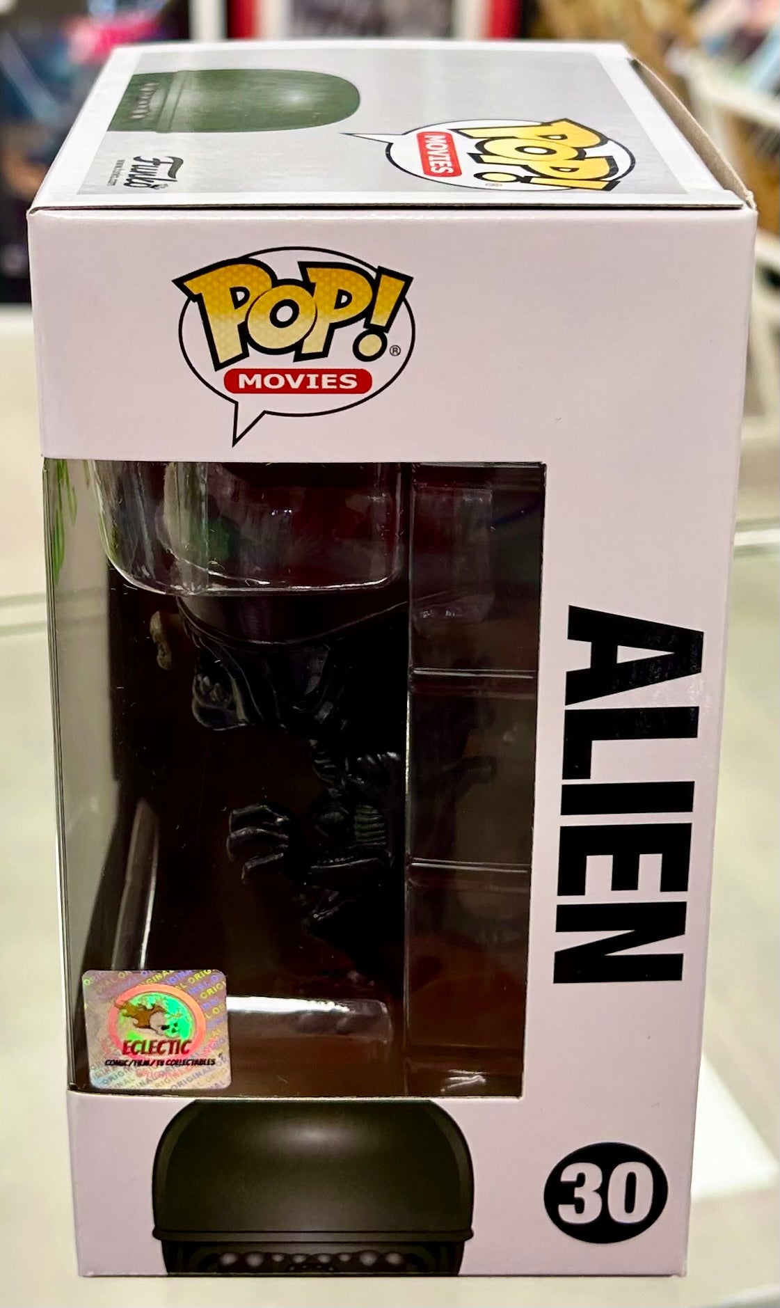 Alien Brian Muir Hand Signed 30 Funko POP!