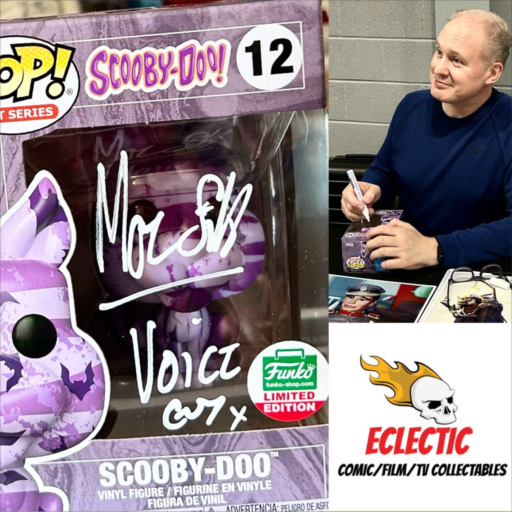 Scooby Doo Art Series Marc Silk Hand Signed Limited Edition 12 Funko POP! with Eclectic Authenticity