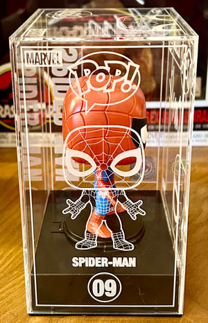 Marvel Spider-Man Cam Smith Hand Signed 09 Die-Cast Funko Exclusive POP! with Double Layer Authenticity