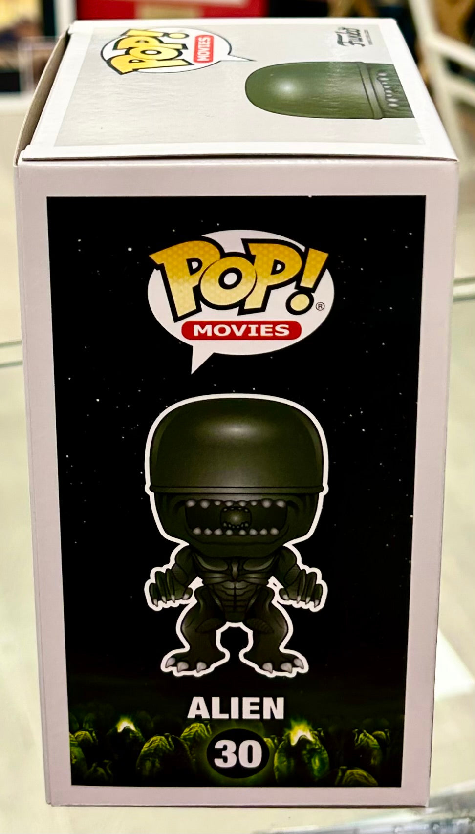 Alien Brian Muir Hand Signed 30 Funko POP!