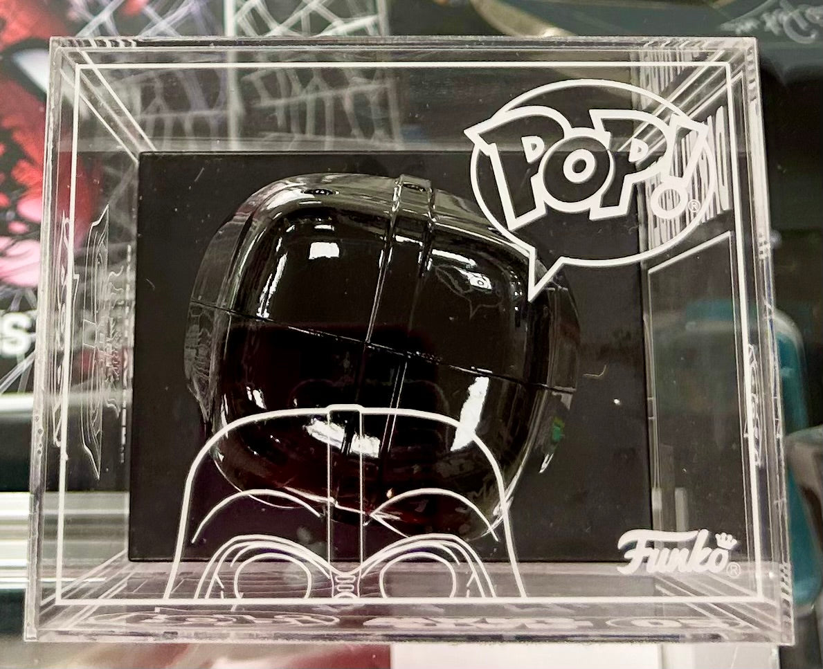 Star Wars Brian Muir Hand Signed Darth Vader Exclusive 02 Die-Cast Funko POP! with Triple Layer Authenticity