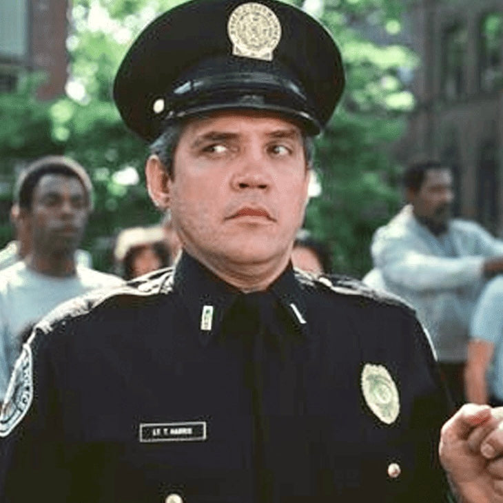 Police Academy G.W. Bailey Hand Signed Mounted Poster