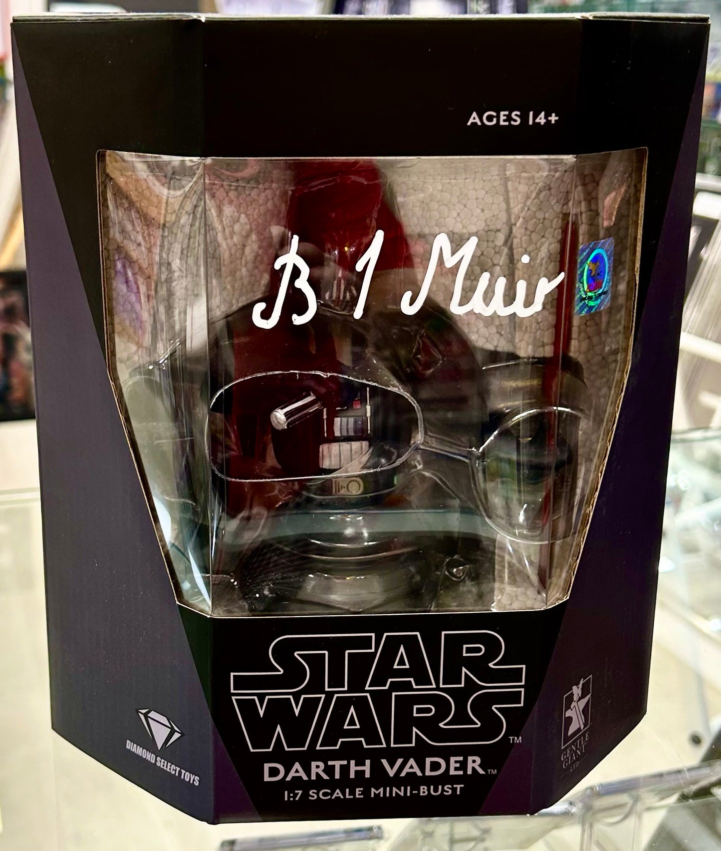 Star Wars Rebels Brian Muir Hand Signed Limited Edition Gentle Giant Mini-Bust