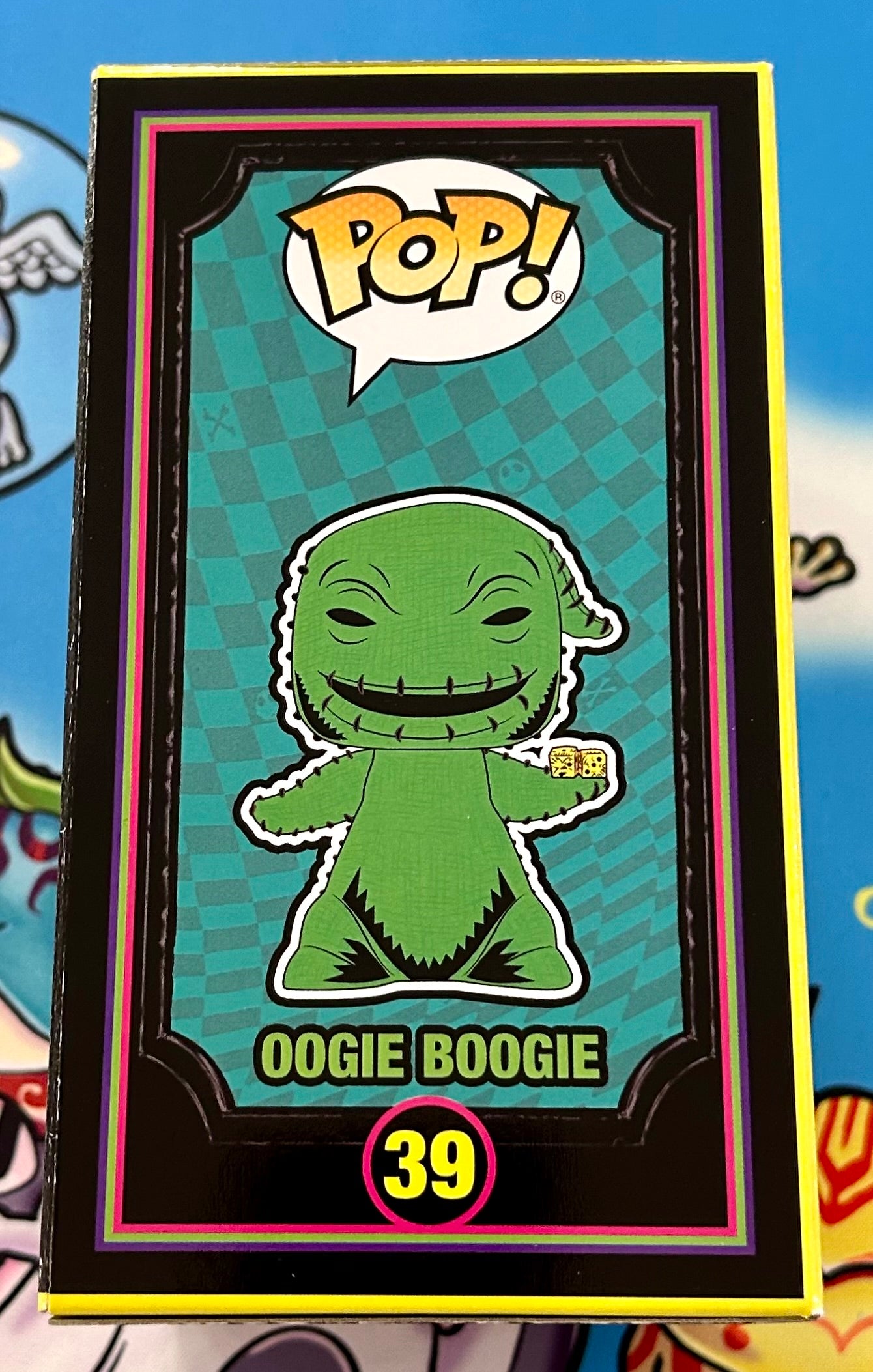 Oogie Boogie The Nightmare Before Christmas Disney C. Andrew Nelson Hand Signed 39 Funko POP!