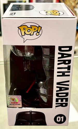 Star Wars Brian Muir Hand Signed Darth Vader 01 Funko POP! with Triple Layer Authenticity