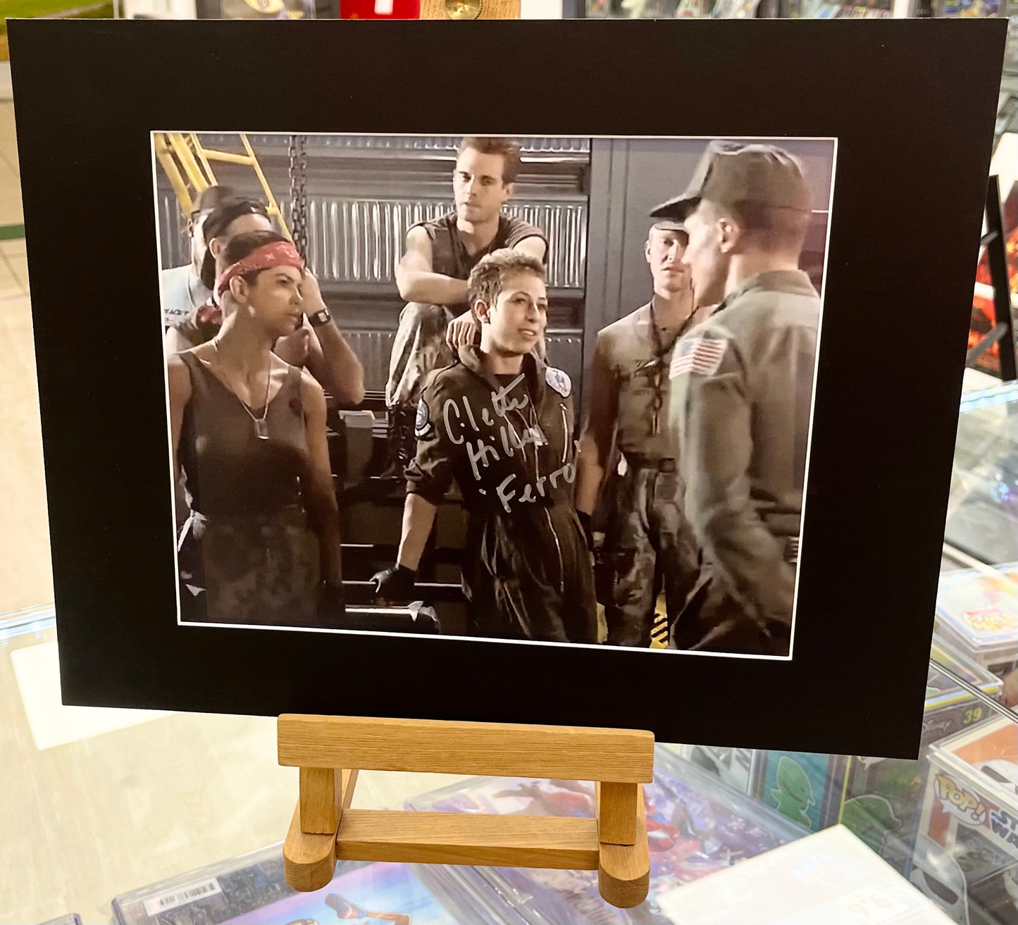 Aliens Colette Hiller Hand Signed Framed Photo