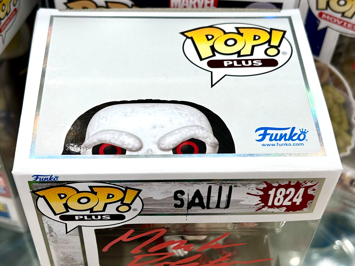 Saw Billy The Puppet Mark Rolston Hand Signed 1824 Special Edition Funko POP!