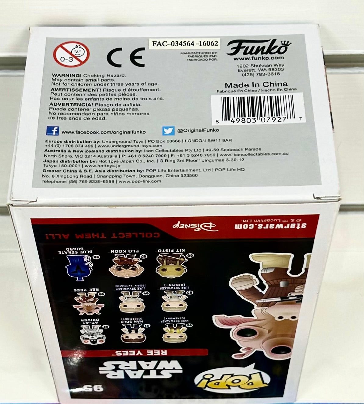 Star Wars Ree Yees Mike Quinn Hand Signed Exclusive 95 Funko POP!