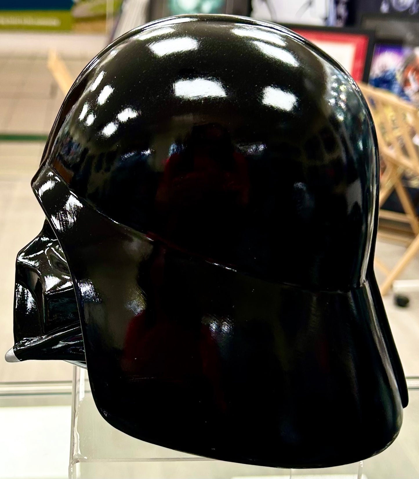 Star Wars Brian Muir Hand Signed Darth Vader 3D Money Bank