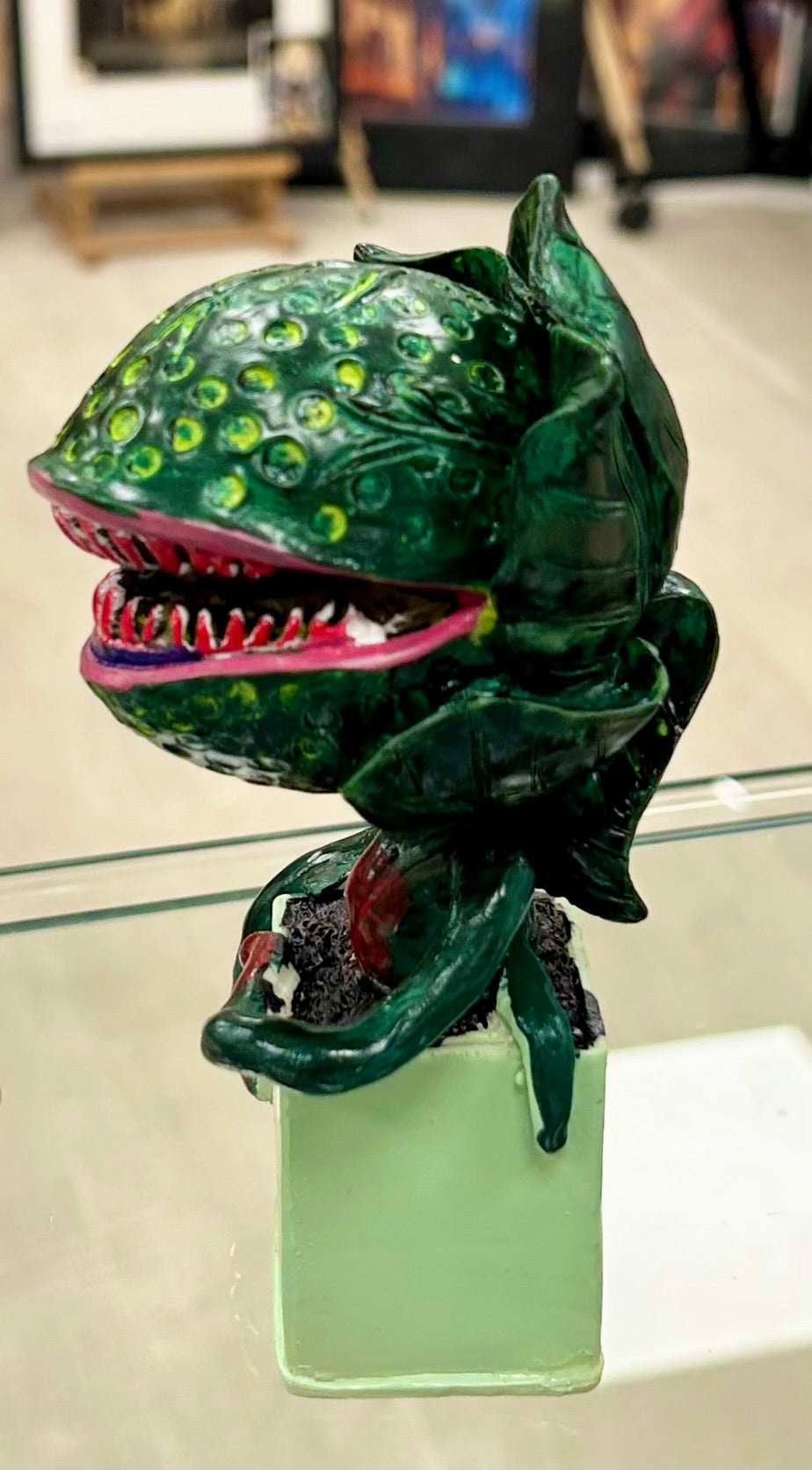 Little Shop of Horrors Audrey II Mike Quinn Hand Signed Figure