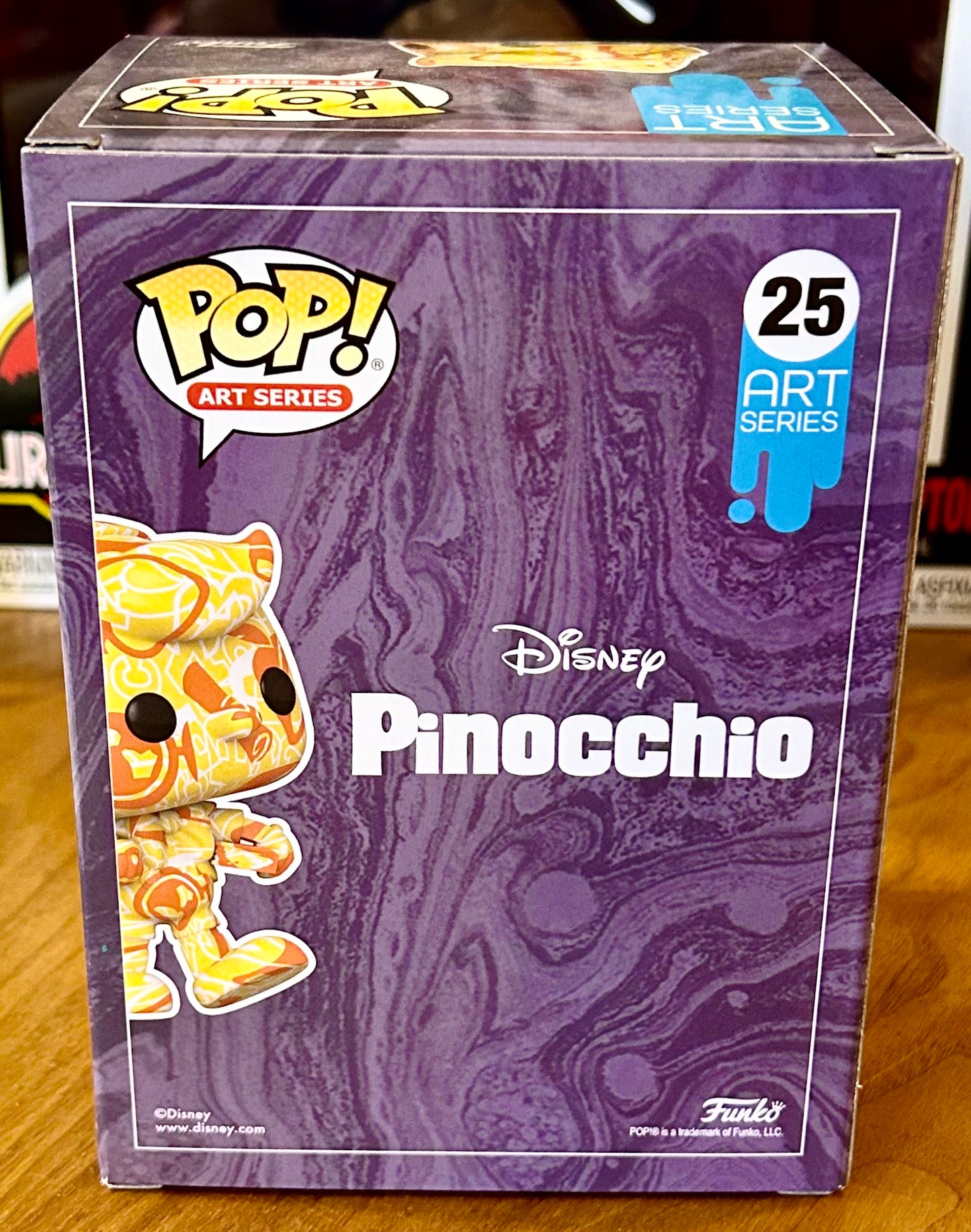 Disney Pinocchio Special Edition Ronnie Le Drew Hand Signed 25 Funko POP!