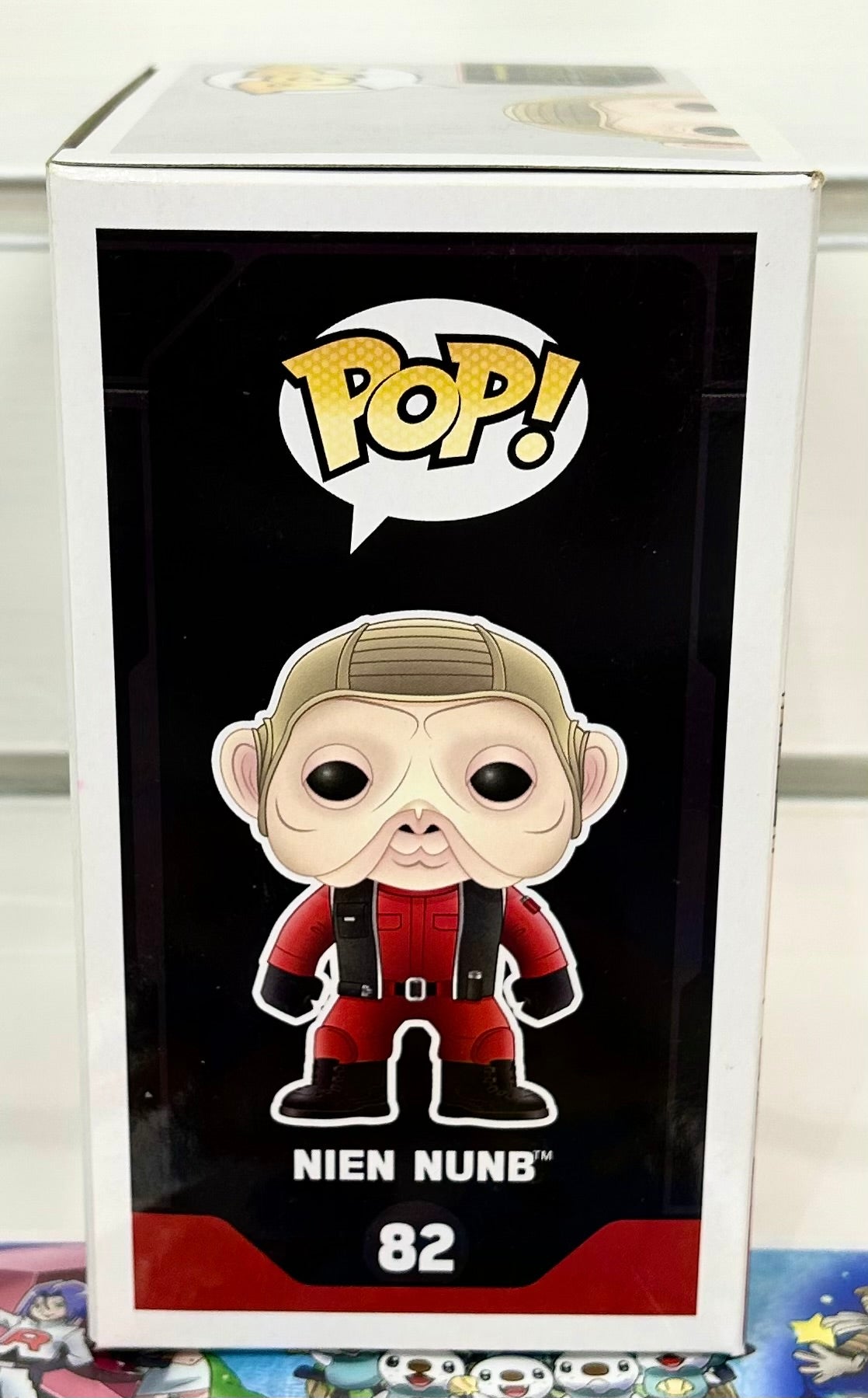 Star Wars Nien Nunb Mike Quinn Hand Signed 82 Funko POP!